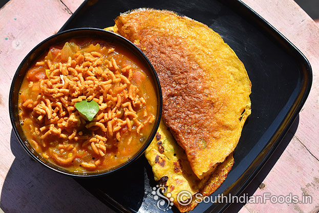 Instant besan ki dosa
